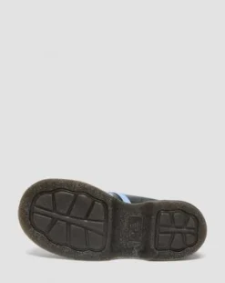 Bailarinas Buzz de piel Gloss in Negro