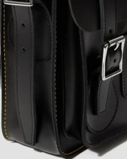 Bolso bandolera de piel Kiev y Smooth de 30 cm in Negro