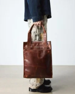 BOLSO DE PIEL in Ambrato