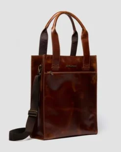 BOLSO DE PIEL in Ambrato