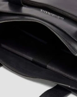 BOLSO DE PIEL in Negro