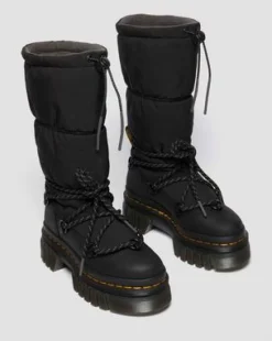Botas Audrick Hi acolchadas in Negro