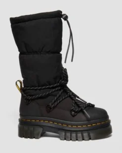 Botas Audrick Hi acolchadas in Negro