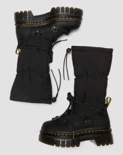 Botas Audrick Hi acolchadas in Negro