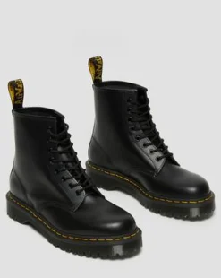 Botas 1460 Bex de piel Smooth in Negro