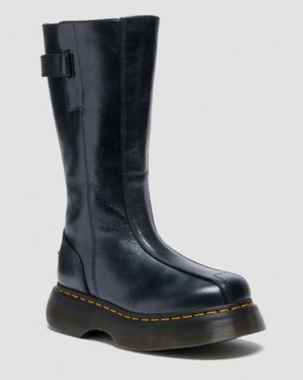 BOTAS BUZZ HI DE PIEL ECLIPSE in Negro
