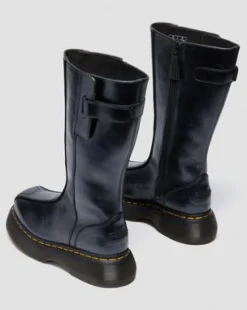 BOTAS BUZZ HI DE PIEL ECLIPSE in Negro