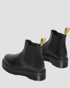Botas Chelsea con plataforma 2976 Felix Vegan in Negro