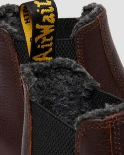 Botas Chelsea 2976 de piel Grizzly con forro sintético in Marrón Oscuro