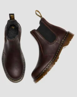 Botas Chelsea 2976 de piel Grizzly con forro sintético in Marrón Oscuro