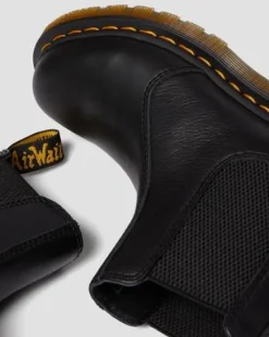 Botas Chelsea 2976 de piel Virginia in Negro