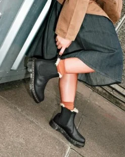 Botas Chelsea 2976 Leonore Con Forro Sintético in Negro