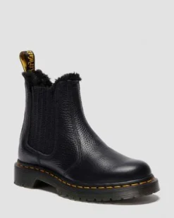 BOTAS CHELSEA 2976 LEONORE II DE PIEL BLANDA CON FORRO SINTÉTICO in Negro