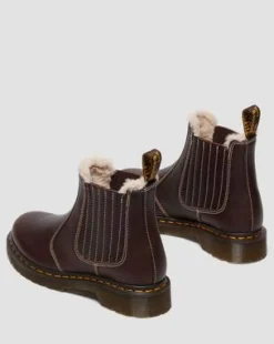 Botas Chelsea 2976 Leonore II de piel Grizzly con forro sintético in Marrón Oscuro