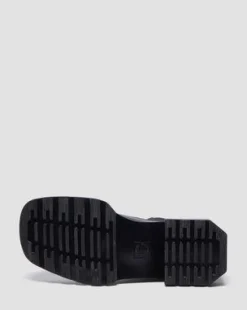 Botas Chelsea Maybole de piel con puntera cuadrada in Negro