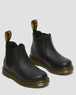 Botas Chelsea 2976 para niños de piel Softy T in Negro