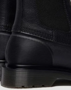 Botas Chelsea 2976 Sub de piel in Negro