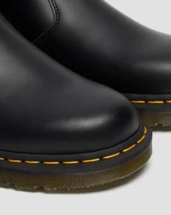 Botas Chelsea 2976 Yellow Stitch de piel Smooth in Negro