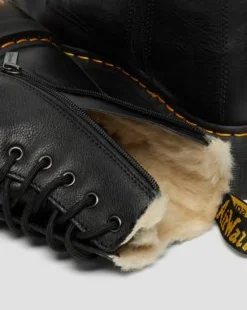 Botas con plataforma Jadon de piel con forro sintético in Negro