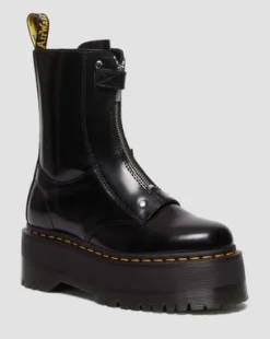 Botas con plataforma Jadon Hi LTT Max de piel Buttero in Negro