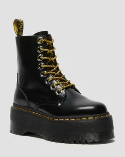 Botas con plataforma Jadon Max de piel Buttero in Negro
