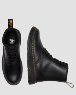 Botas Crewson de piel in Black