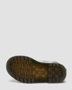 BOTAS 1460 DE CHAROL CON PURPURINA PARA NIÑOS in Plateado
