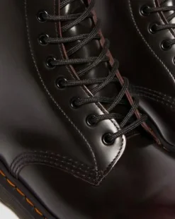 Botas 1460 de piel Arcadia in Rojo Cereza