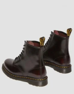 Botas 1460 de piel Arcadia in Rojo Cereza