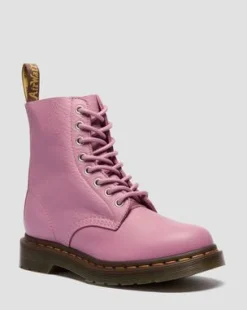 Botas 1460 de piel blanda in Rosa Empolvado