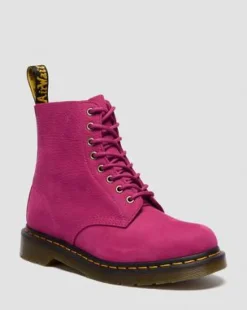 BOTAS 1460 DE PIEL MILLED NUBUCK in Rosa