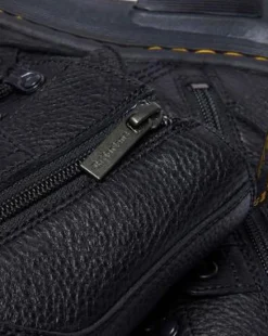 Botas Dmxl con 8 ojales de piel in Negro