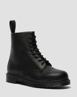 Botas 1460 Mono de piel in Negro
