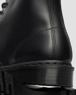 Botas 1460 Mono de piel in Negro
