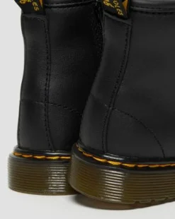 Botas 1460 para niños de piel Softy T in Negro