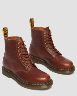 Botas 1460 Pascal de piel Ambassador in Anacardo