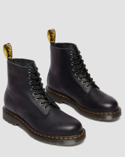 Botas 1460 Pascal de piel Ambassador in Negro