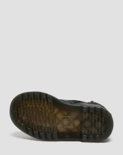 Botas 1460 Serena para niños de piel con forro sintético in Negro