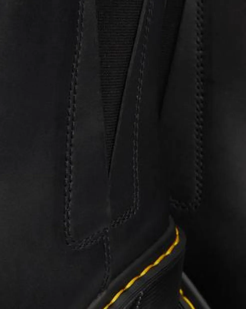 Botines Chelsea de tacón ancho Spence en piel in Negro