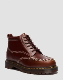 Botines Lowell Chukka Moc Toe de piel in Marrón