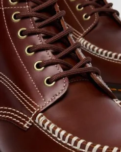 Botines Lowell Chukka Moc Toe de piel in Marrón