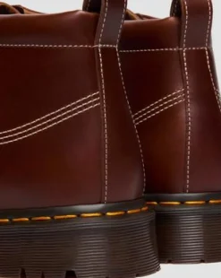 Botines Lowell Chukka Moc Toe de piel in Marrón