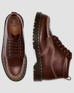 Botines Lowell Chukka Moc Toe de piel in Marrón