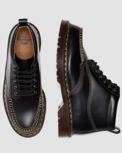 Botines Lowell Chukka Moc Toe de piel in Negro