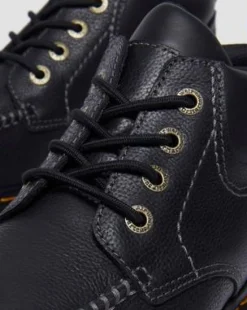 Botines Zebzag piel de 4 ojales&nbsp;Botines Zebzag piel de 4 ojales&nbsp; in Negro