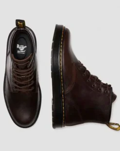 Botín Chukka Brookline de piel Crazy Horse in Marrón Oscuro