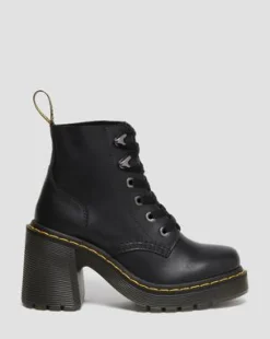 Botínes con tacón Jesy de piel Sendal en negro in Negro