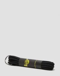 Cordones redondos de 120 cm (6-7 ojales) in Negro