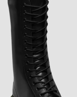 Cordones redondos de 210 cm (12-14 ojales) in Negro