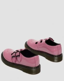 Merceditas 8065 de charol Patent Lamper para junior in Rosa Dm's